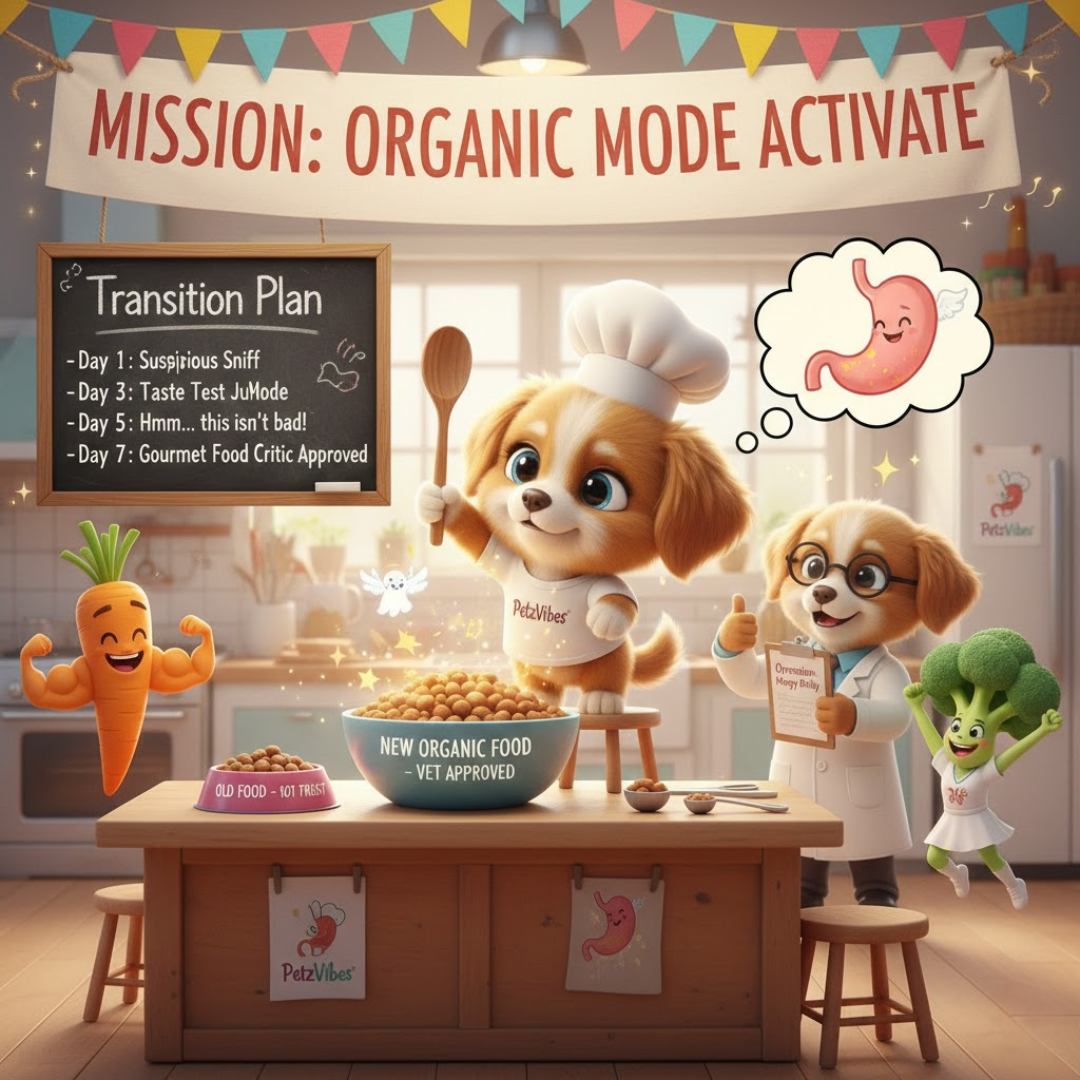 Pet Organic Diet: How To Transition Without Upsetting Their Stomach