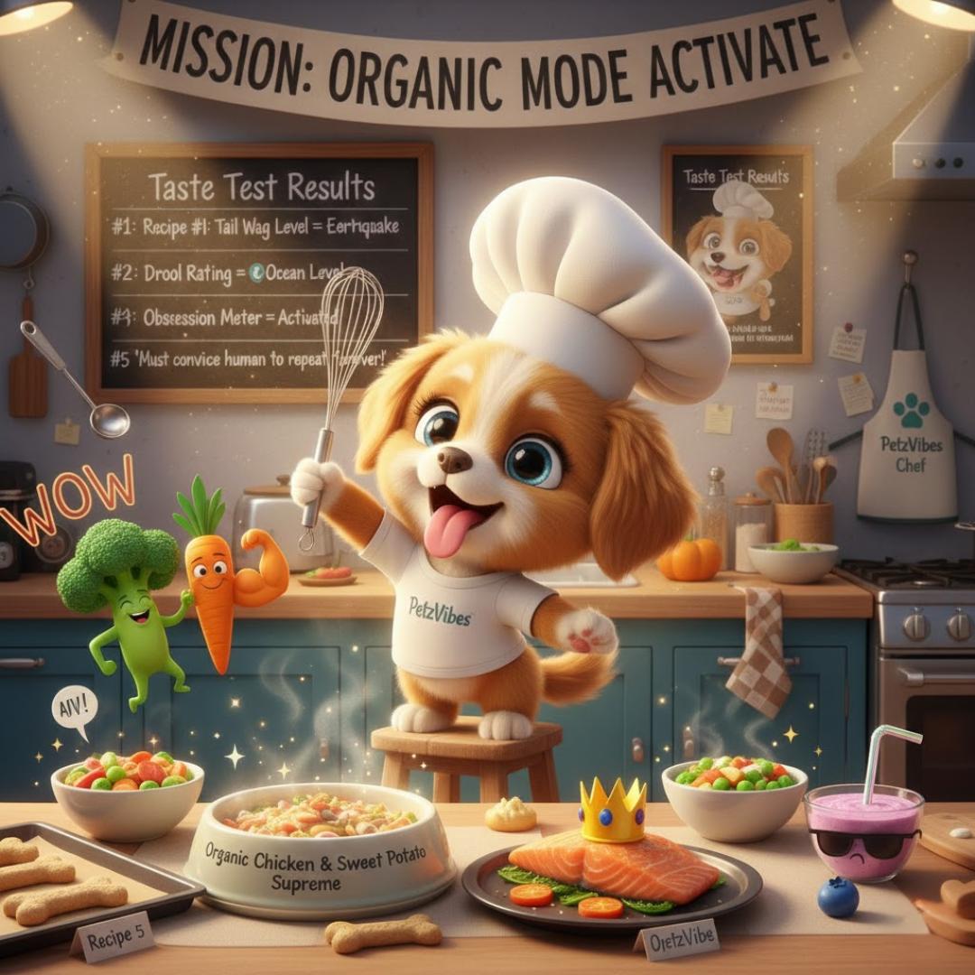 5 Homemade Organic Pet Recipes Your Dog Will Obsess Over