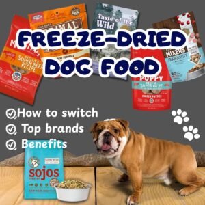 Freeze dried dog food