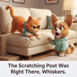 How to Stop Cats From Scratching Furniture 8 Proven Tips featuring Vibo and Whiskers from petzvibes.com