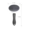 Push-button pet comb Push-button pet comb
