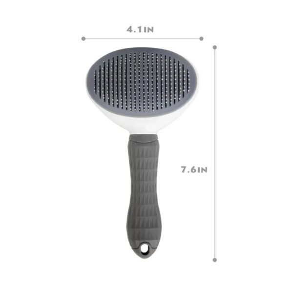 Push-button pet comb Push-button pet comb