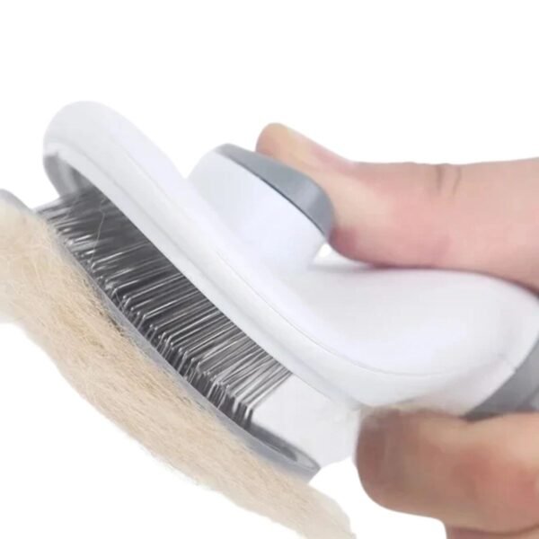 Cat Slicker Brush with Self-Cleaning Cat Slicker Brush with Self-Cleaning