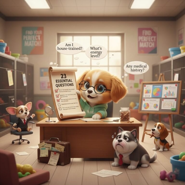 adopting a dog from a shelter