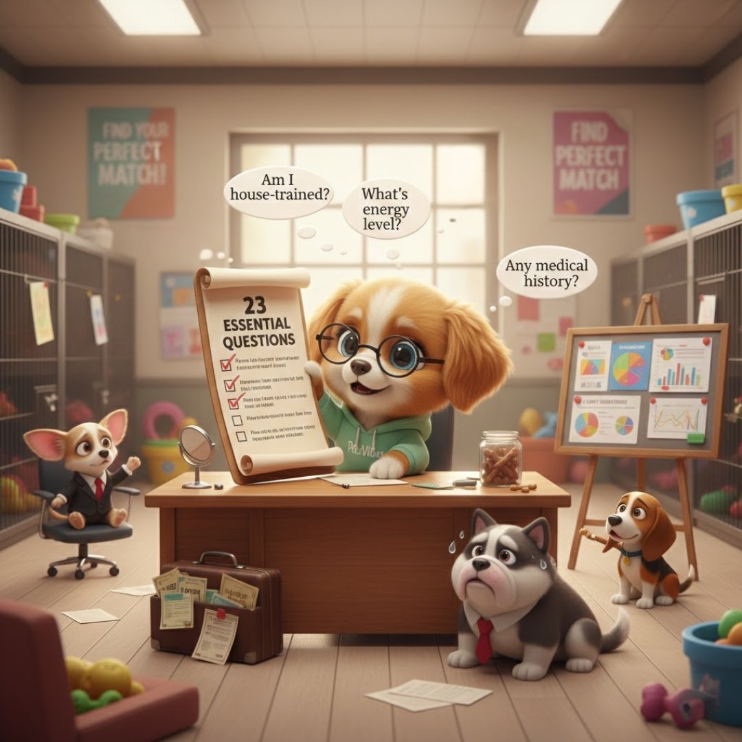 adopting a dog from a shelter