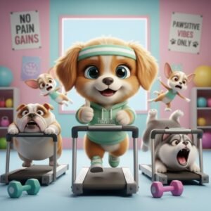 Dog Treadmill Training