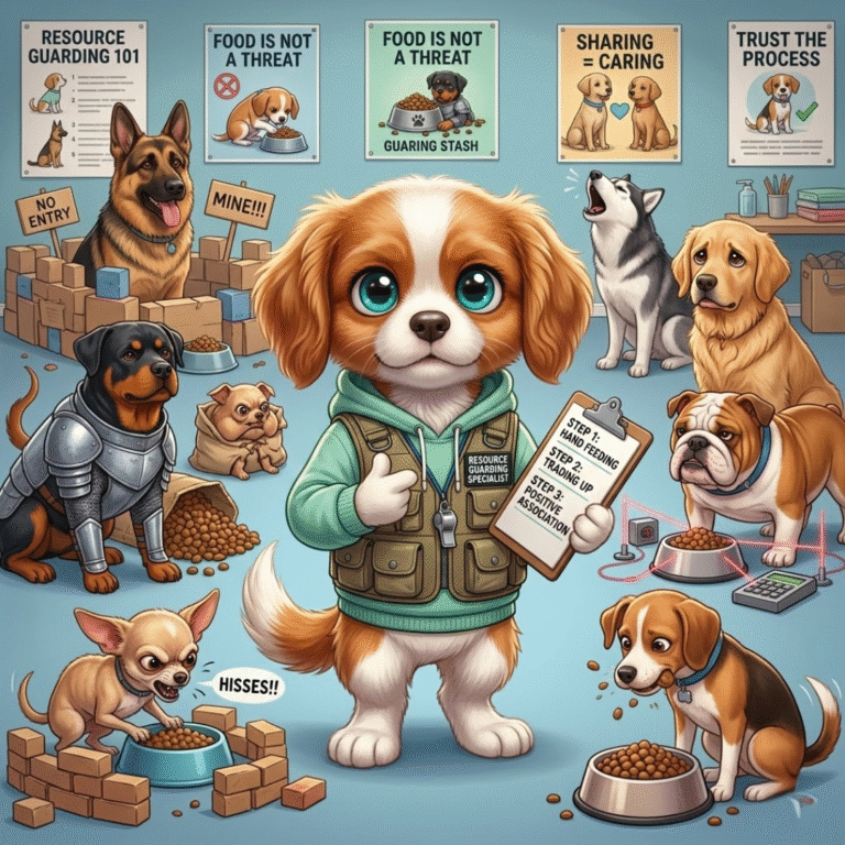 How To Correct A Dog That Guards Its Food