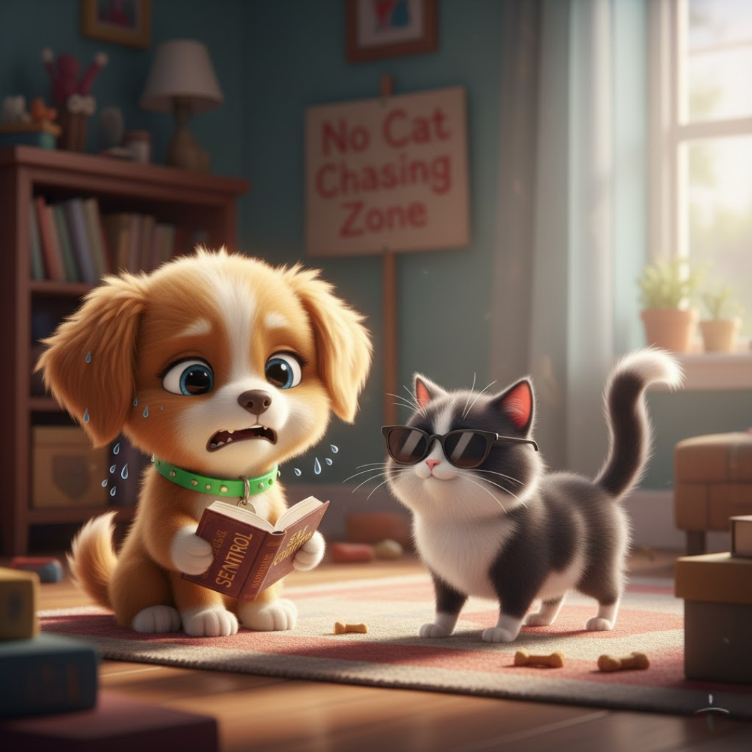 How To Stop A Dog From Chasing Cats