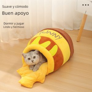 Cat nest honey pot nest pet Nest warm and comfortable winter supplies cat house cat house removable and washable pet supplies wholesale
