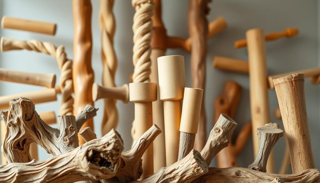 natural wood perches for bird care basics