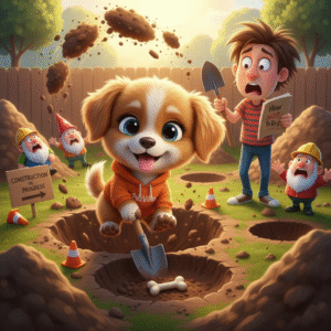 How To Stop A Dog From Digging Holes in the yard