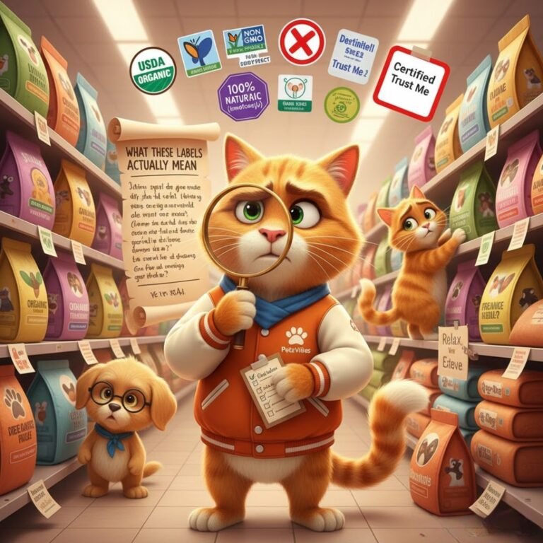 organic pet food certification explained