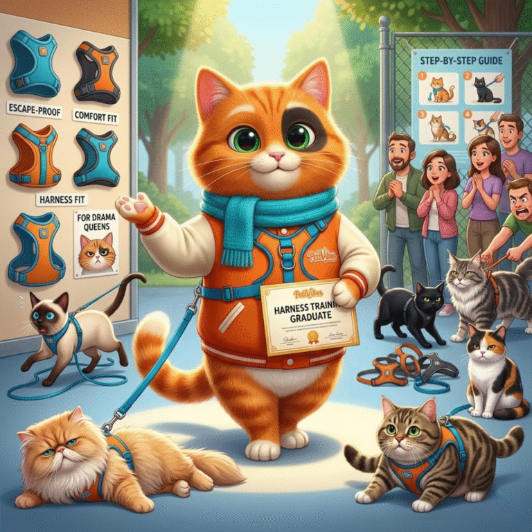 Cat Harness Training Step-by-Step Guide Best Harnesses Reviewed