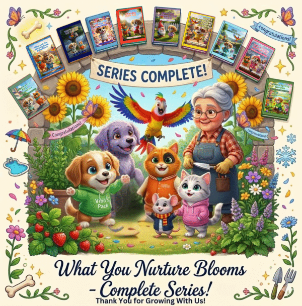 Vibo spring garden educational ebook for kids Vibo spring garden educational ebook for kids