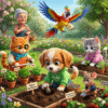 Vibo spring garden educational ebook for 3 to 7 years old Vibo spring garden learning ebook for 3 to 7 years old