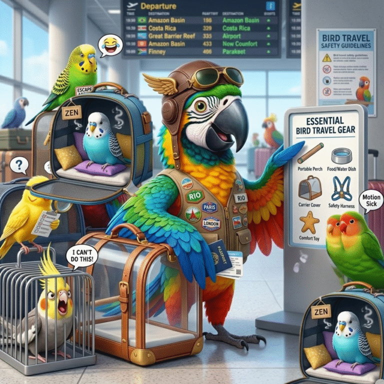 How to Travel with My Bird Essential Carriers and Safety Products