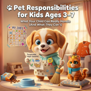 Pet Responsibilities for Kids 3 to 7