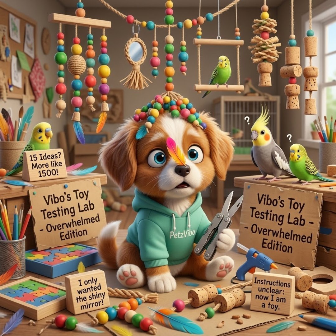 DIY Bird Toys