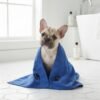 Super-Absorbent-Microfiber-Pet-Bath-Towel small breed dog blue towel super-absorbent-microfiber-pet-bath-towel small breed dog blue towel