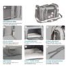 Collapsible Travel Pet Carrier Features