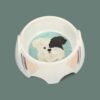Melamine-Small-Dog-Bowl-Product-Teal bowl petzvibes
