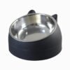 Non-Slip Stainless Steel Cat Bowl Product Black