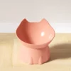 Anti-Tip Elevated Cat Bowl pink/peach petzvives.com Anti-Tip Elevated Cat Bowl pink/peach petzvives.com