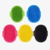 Silicone Pet Bath Brush 5 colors short petzvibes