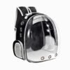 Space Capsule Cat Backpack Carrier Product Black