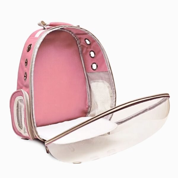Space Capsule Cat Backpack Carrier Product Open
