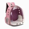 Space Capsule Cat Backpack Carrier Product Pink