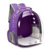 Space Capsule Cat Backpack Carrier Product Purple