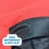 Waterproof Roll-Up Dog Travel Bed – Anti-Slip Portable Outdoor Mat with Carry Handle, Machine Washable | 2 Sizes, 3 Colors