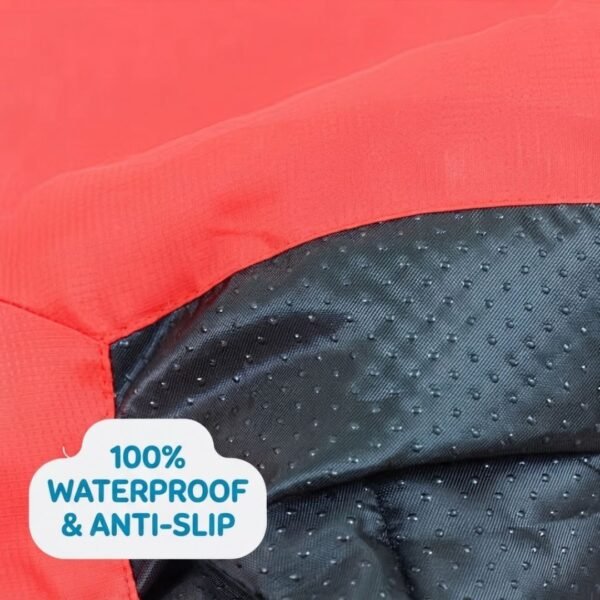 Waterproof Roll-Up Dog Travel Bed – Anti-Slip Portable Outdoor Mat with Carry Handle, Machine Washable | 2 Sizes, 3 Colors