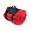 Waterproof Roll-Up Dog Travel Bed product red petzvibes.com