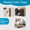 self-adhesive cat scratching mat DYI revive toys petzvibes.com