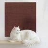 self-adhesive cat scratching mat Brown petzvibes.com