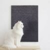 self-adhesive cat scratching mat Dark Grey petzvibes.com