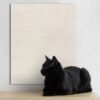 self-adhesive cat scratching mat White petzvibes.com