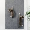 self-adhesive cat scratching mat Product lifestyle 2 kittens Petzvibes.com