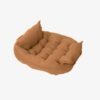 3-in-1 Convertible Pet Bed for Dogs & Cats Product Brown 3-in-1 Convertible Pet Bed for Dogs & Cats Product Brown