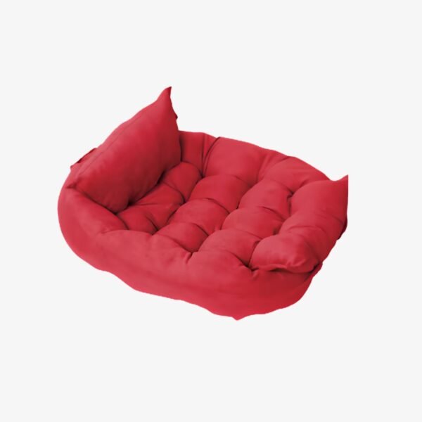 3-in-1 Convertible Pet Bed for Dogs & Cats Product Red 3-in-1 Convertible Pet Bed for Dogs & Cats Product Red