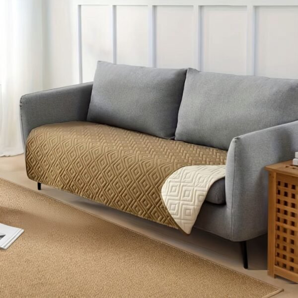 Anti-Leakage Waterproof Dog Bed Cover Product Kaki