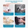Pet Bath Brush with Shampoo Dispenser Features Pet Bath Brush with Shampoo Dispenser Features