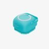 Pet Bath Brush with Shampoo Dispenser Product Light Blue Pet Bath Brush with Shampoo Dispenser Product Light Blue