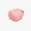 Pet Bath Brush with Shampoo Dispenser Product Pink Pet Bath Brush with Shampoo Dispenser Product Pink