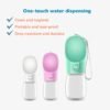 Portable Dog Water Bottle for Walking and Travel Features
