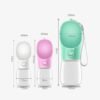 Portable Dog Water Bottle for Walking and Travel Size CM