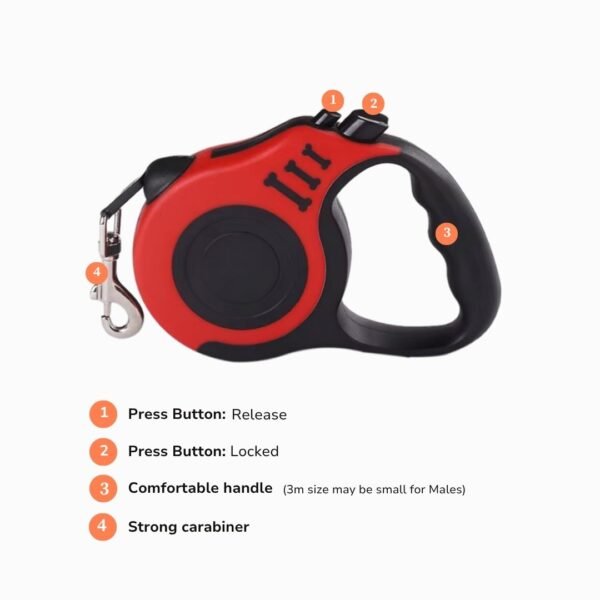 Retractable Dog Leash for Small Dogs Function Retractable Dog Leash for Small Dogs Function