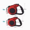 Retractable Dog Leash for Small Dogs Size CM Retractable Dog Leash for Small Dogs Size CM